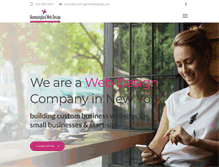 Tablet Screenshot of hummingbirdwebdesign.com